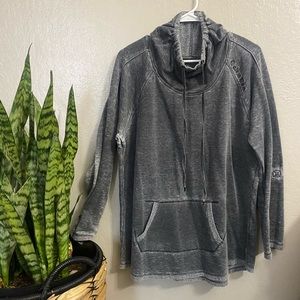 CALVIN KLEIN Gray Hoodie, XXL